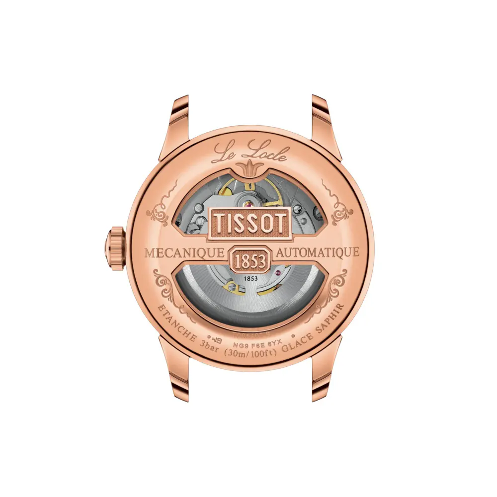 Tissot Le Locle 39mm Mens Watch Green in Green, additional product view 3