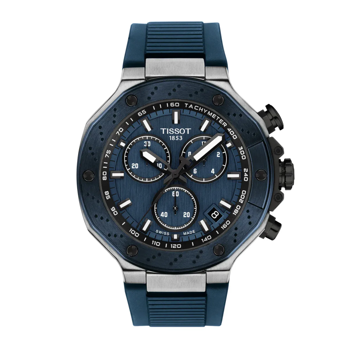Tissot T-Race 45mm Mens Watch Blue