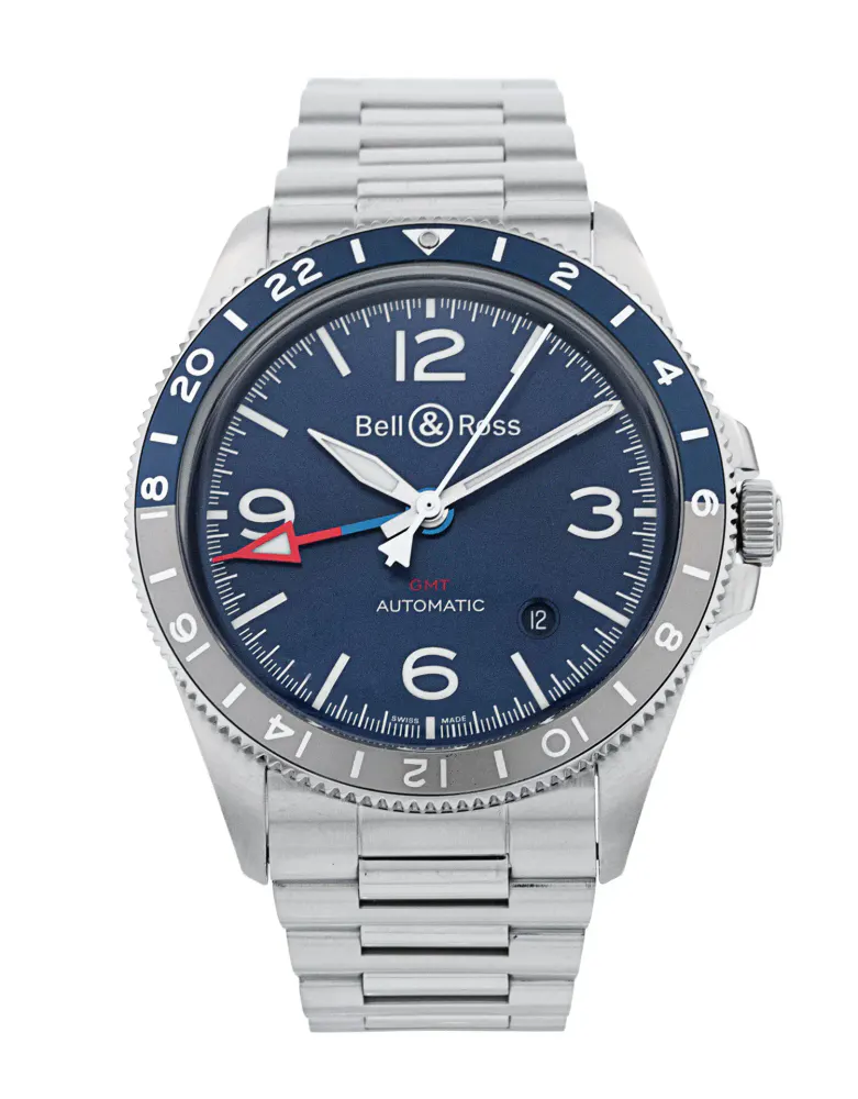 Bell and Ross BR V2-93 BRV293-BLU-ST/SST — 2020 — Very good in Blue Quarter Arabic – Pre-owned watches