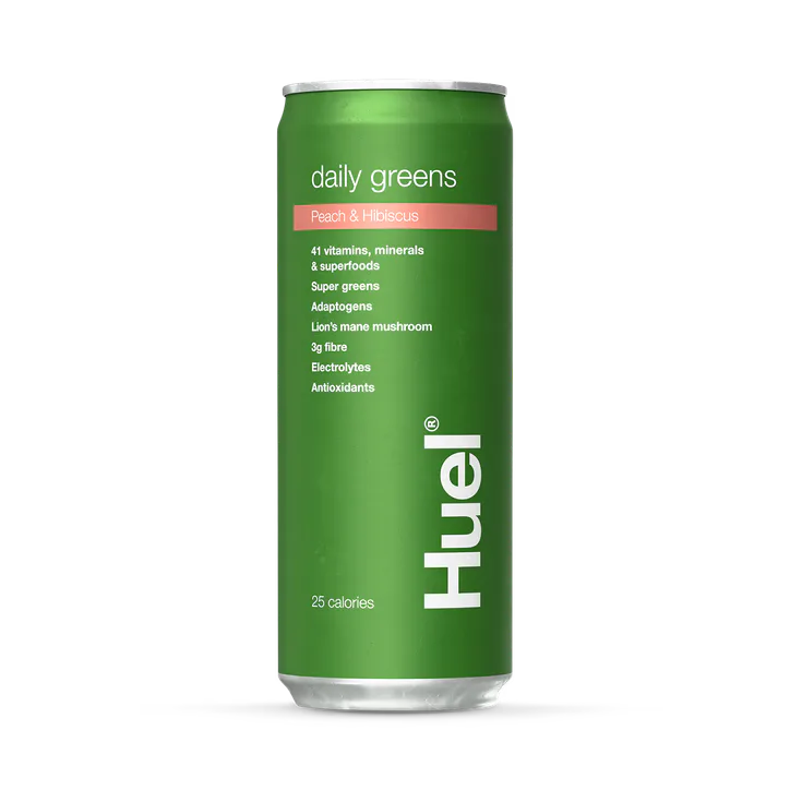 Huel Daily Greens Peach & Hibiscus 330ml