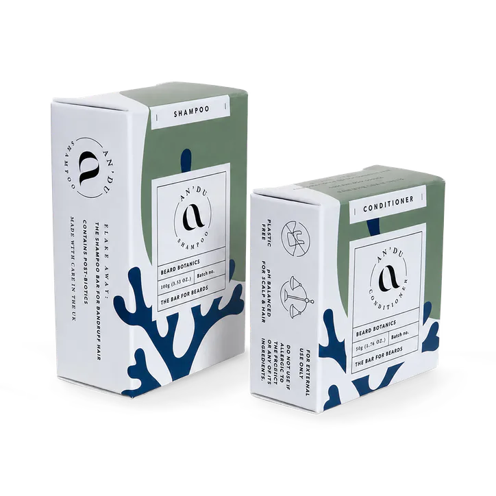 An'du Beard Botanics - Shampoo and Conditioner Bundle 150g detail 2