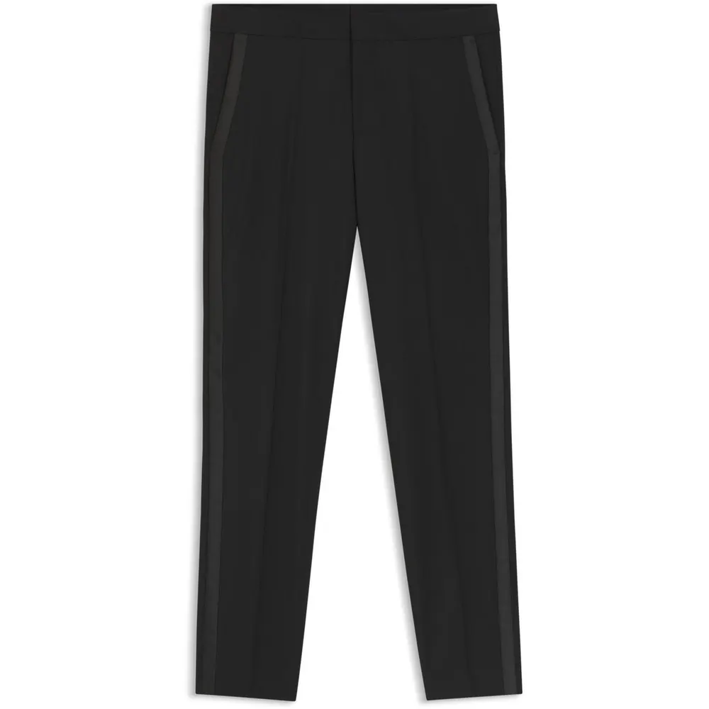 Hugo Men's Hesten Wool Suit Trousers