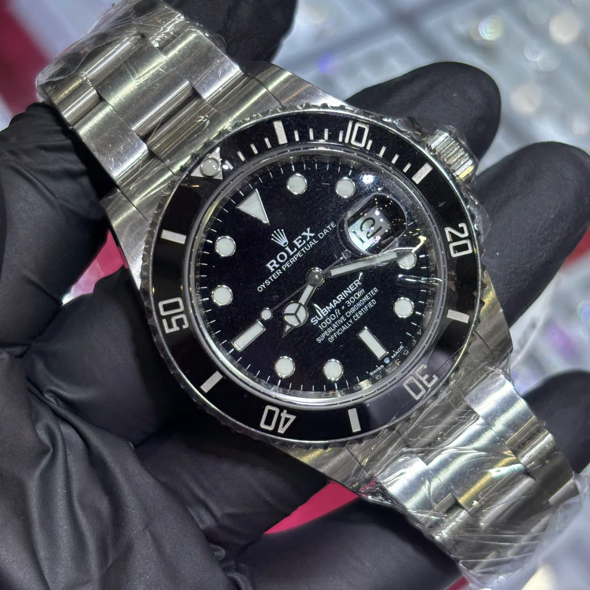 ANKUR - For Him WATCHES 2022 Rolex Submariner 41mm | Oystersteel | Black Dial – Watch