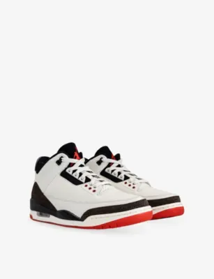 JORDAN Air Jordan 3 Retro Leather Trainers - 9 detail 3