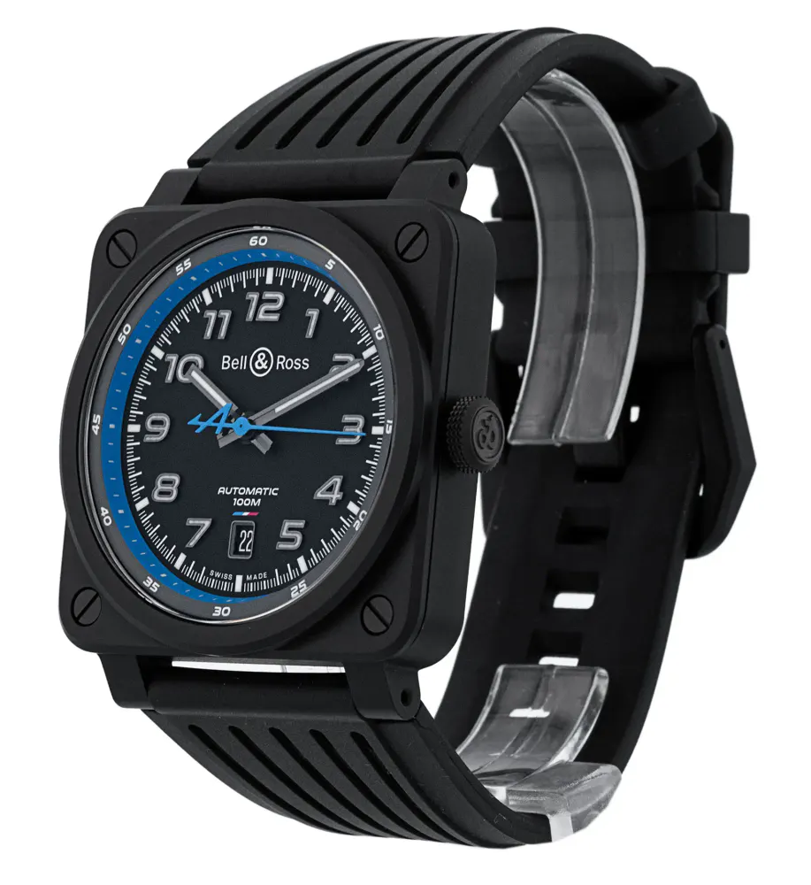 Bell and Ross BR03-92 BR0392-A522-CE/SRB — 2021 — Very good in Black Arabic, additional product view 2