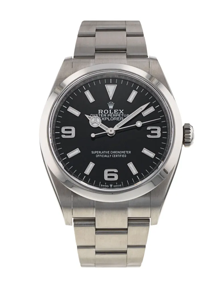 Rolex Explorer 124270 — 2023 — Excellent
