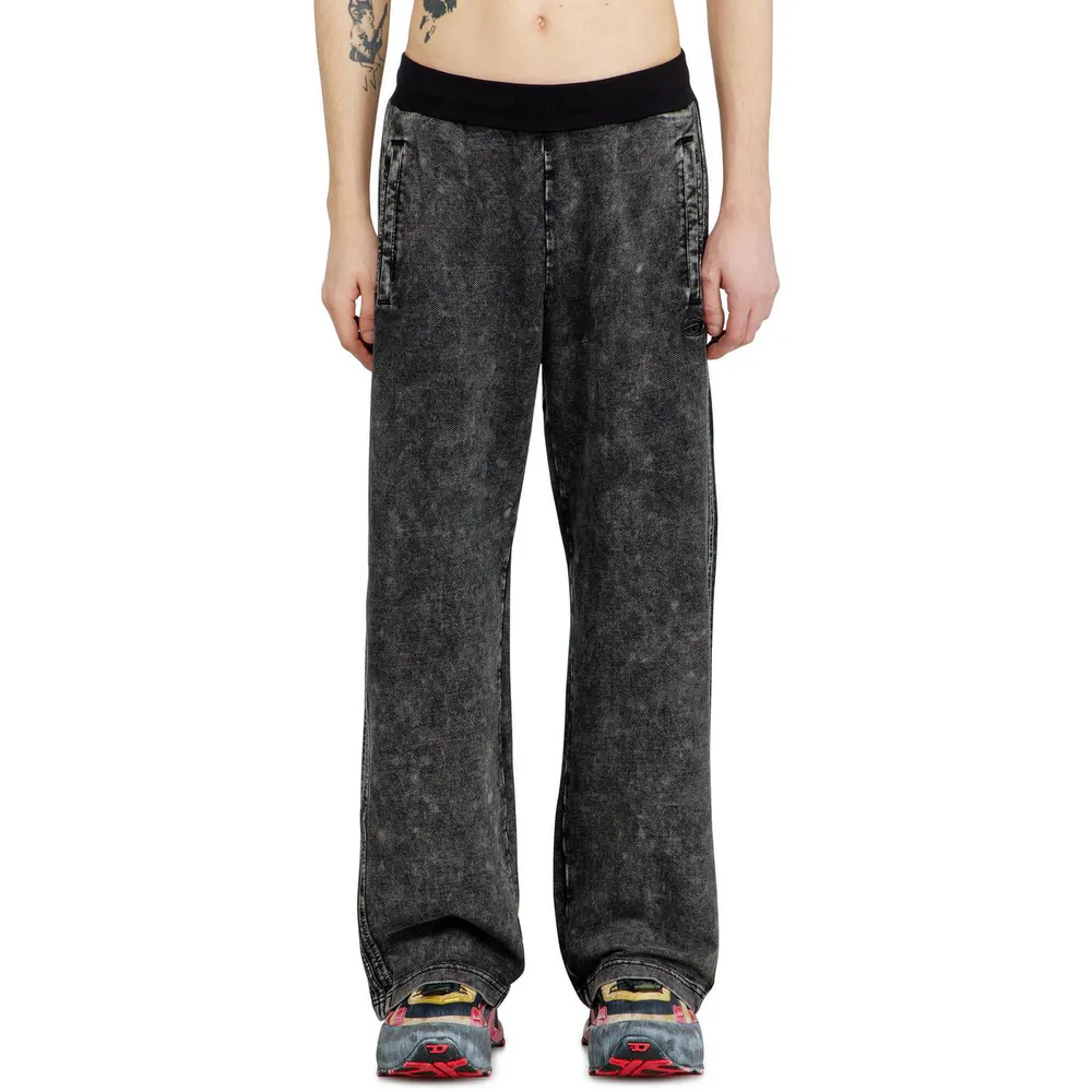 Diesel Men's Open Hem Fleece Jogging Bottoms detail 3