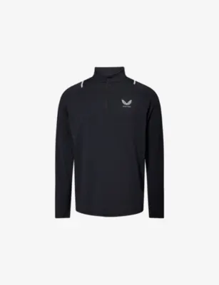 CASTORE Apex Training Quarter-Zip Stretch-Jersey Top