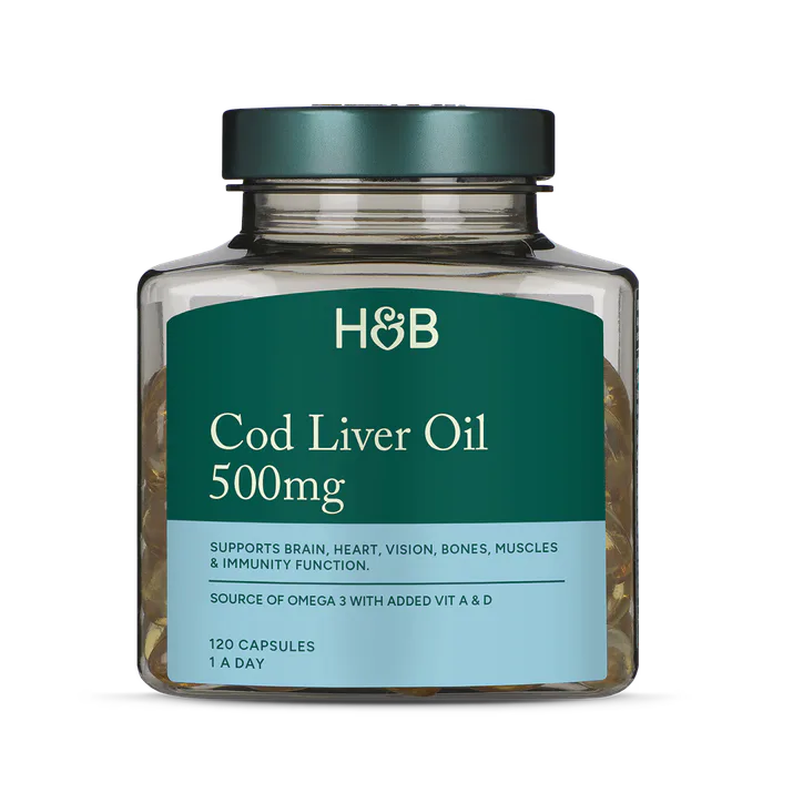 For Him Pure Cod Liver Oil 500mg 120 Capsules, additional product view 2