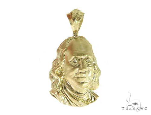 RINA - For Him FACTORY Benjamin Franklin Diamond Pendant 42600 in Rose Gold – Pendant