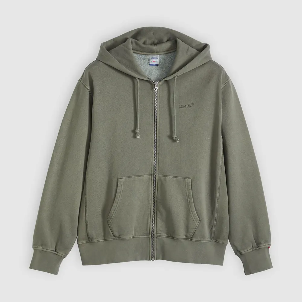 Levis Men's Authentic Full-Zip Cotton-Rich Hoodie