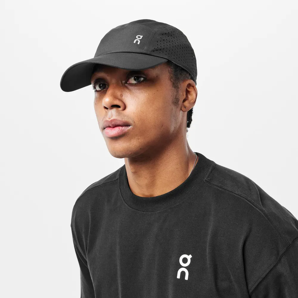 On Men's Lightweight Sun Protection Breathable Running Cap detail 3