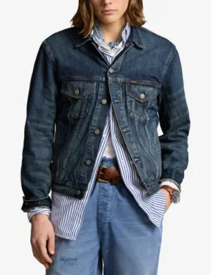 POLO RALPH LAUREN Icon Trucker Denim Jacket in Trenton, additional product view 3