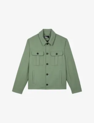 THE KOOPLES Chest-Pocket Wool-Blend Jacket
