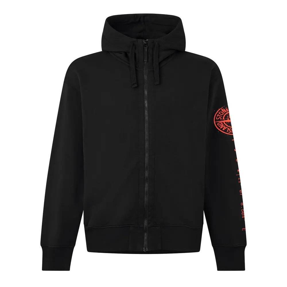 Stone Island Stone Prnt FZ Hoody Sn64