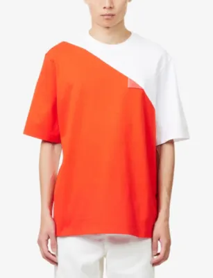 LOEWE Brand-Patch Cotton T-shirt detail 3