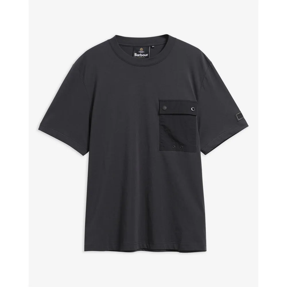 Barbour International Men's Inline Cotton Short-Sleeve T-Shirt detail 2