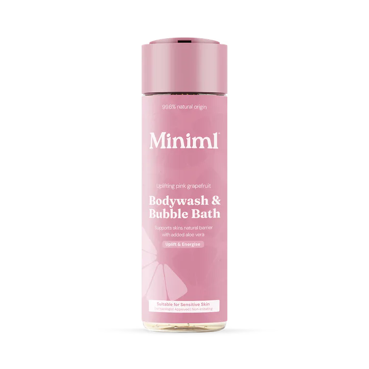 Miniml Body Wash & Bubble Bath Uplifting Grapefruit 400ml