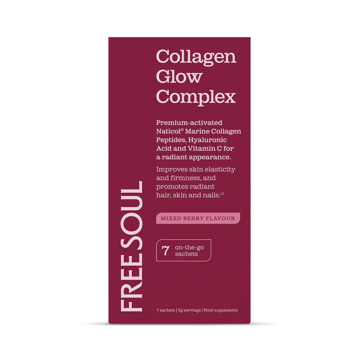 Free Soul Collagen Glow Sachets Mixed Berry 7x5g Sachets