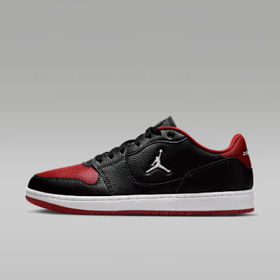 Jordan Court Connect Low 'Bloodline' Men's Shoes - Black/Gym Red/White in Black/Gym Red/White – Nike men's and unisex