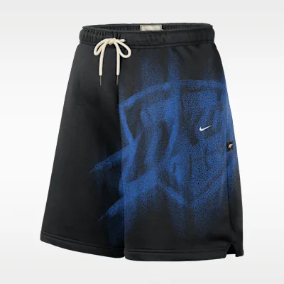 Nike Oklahoma City Thunder Standard Issue Nike Men's Fleece Basketball Shorts - Black/White in Black/White – Nike men's and unisex