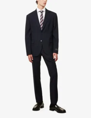 FINAMORE Napolo Giza Regular-Fit Cotton Shirt - 15.75 in White Popeline, additional product view 2