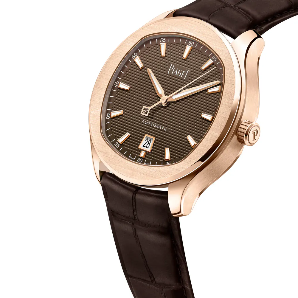 Piaget Polo Date 42mm Mens Watch Brown in Brown, additional product view 2