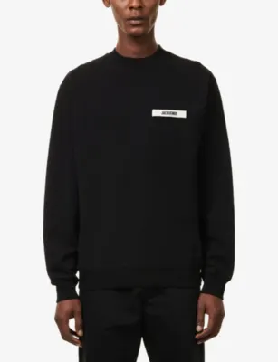 JACQUEMUS Le Gros Grain Cotton-Jersey Sweatshirt detail 3