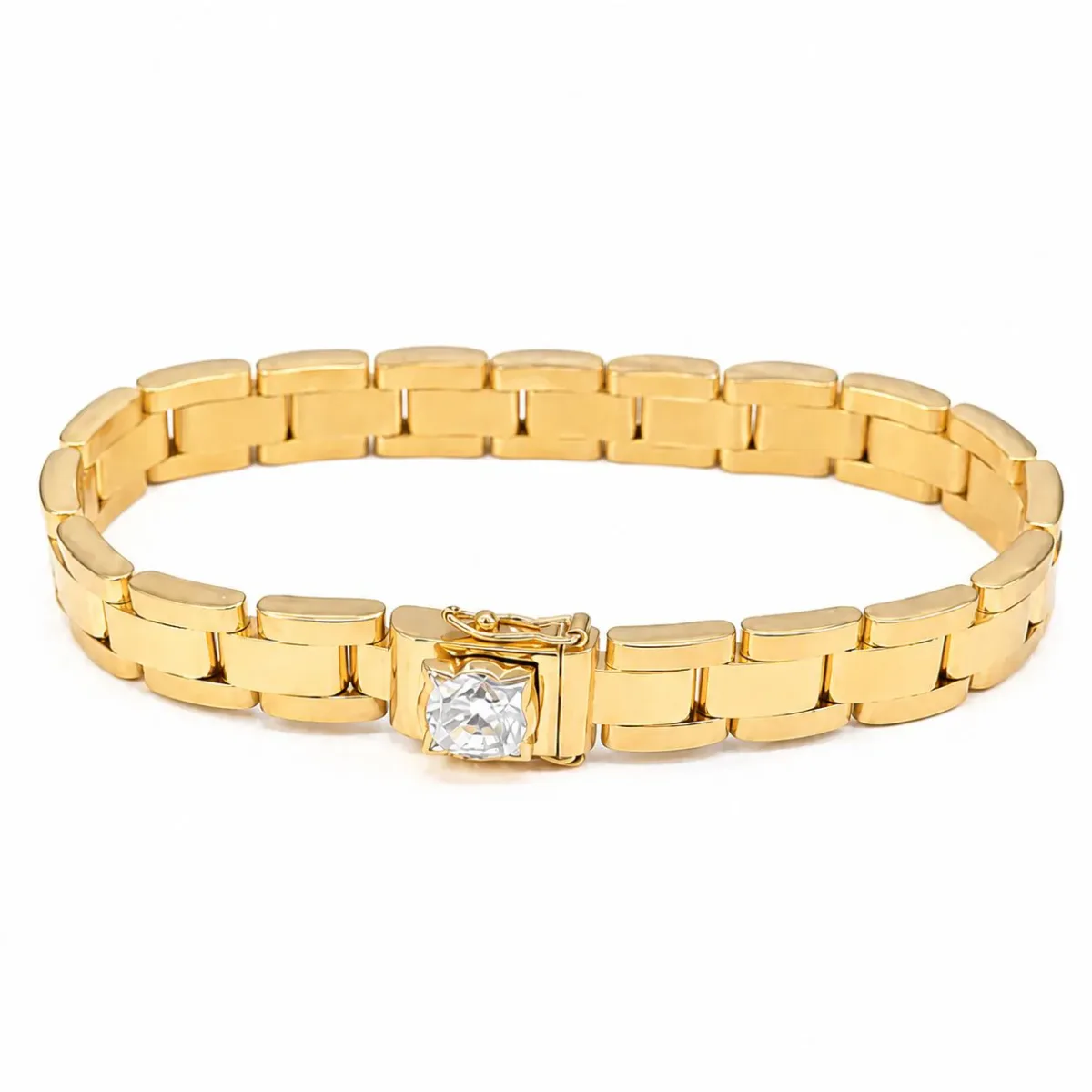 DANNY - For Him CUSTOM 1 of 1 Oyster Trax Bracelet 71363 in Yellow – Bracelet