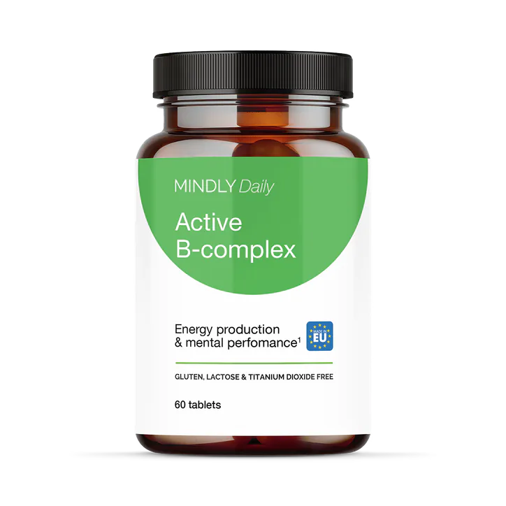 Mindly Active B-complex 60 tablets – Vitamins & Supplements > Vitamins > Vitamin B > Vitamin B Complexes