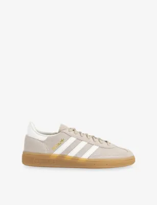 ADIDAS Handball Spezial Suede Trainers - EUR 43 / 9 UK MEN in KHAKI OFFWHITE GUM – Mens | Trainers | Lace up trainers