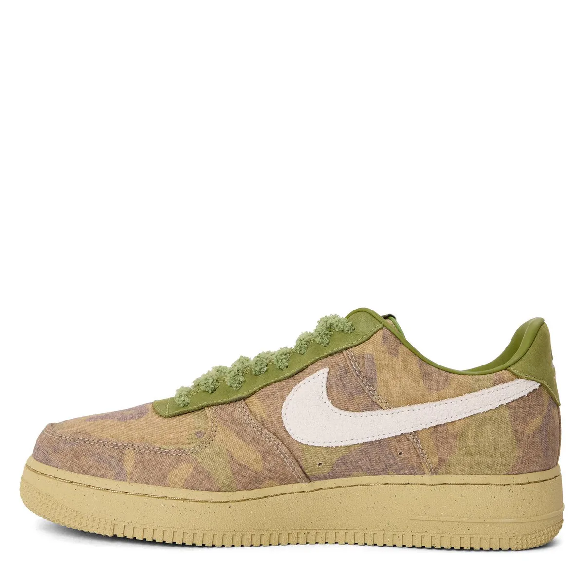 For Him Nike Mens Air Force 1 QS in Asparagus, additional product view 2