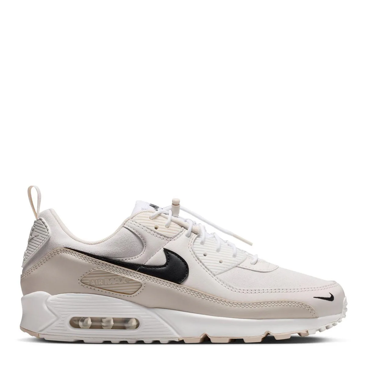 For Him Nike Air Max 90 Mens Shoes in White/Orewood – Footwear