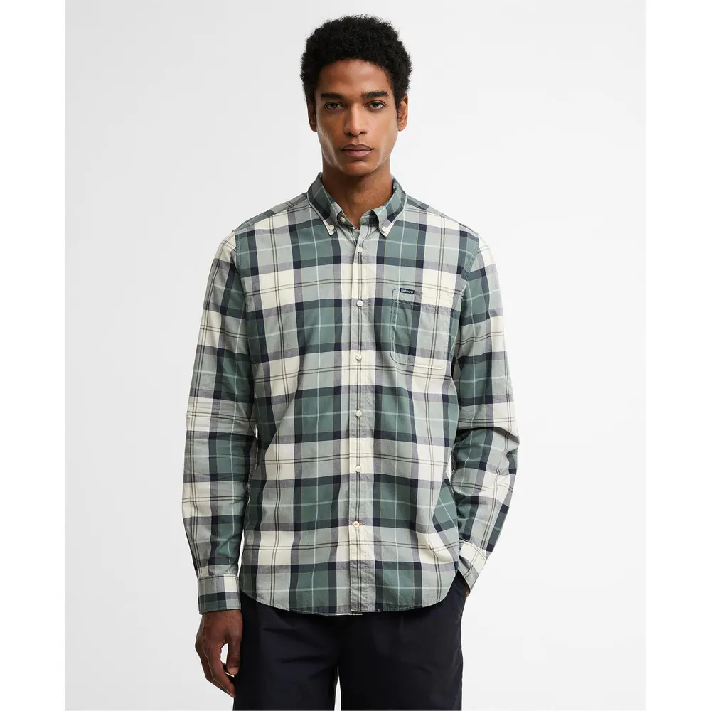 Barbour Men's Long Sleeve Patterned Shirt detail 2