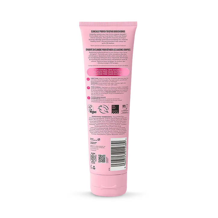 Noughty Let's Bond Shampoo 250ml detail 2