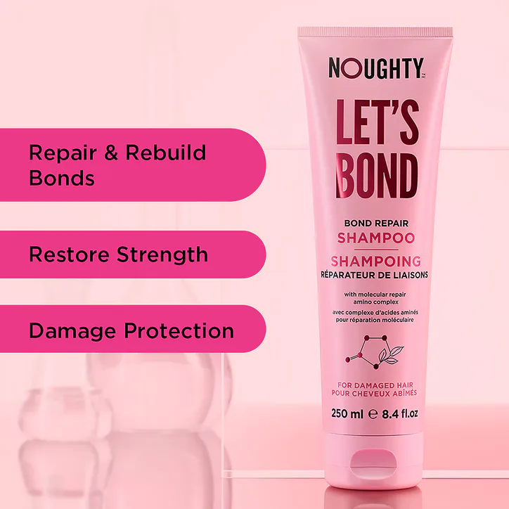 Noughty Let's Bond Shampoo 250ml detail 3