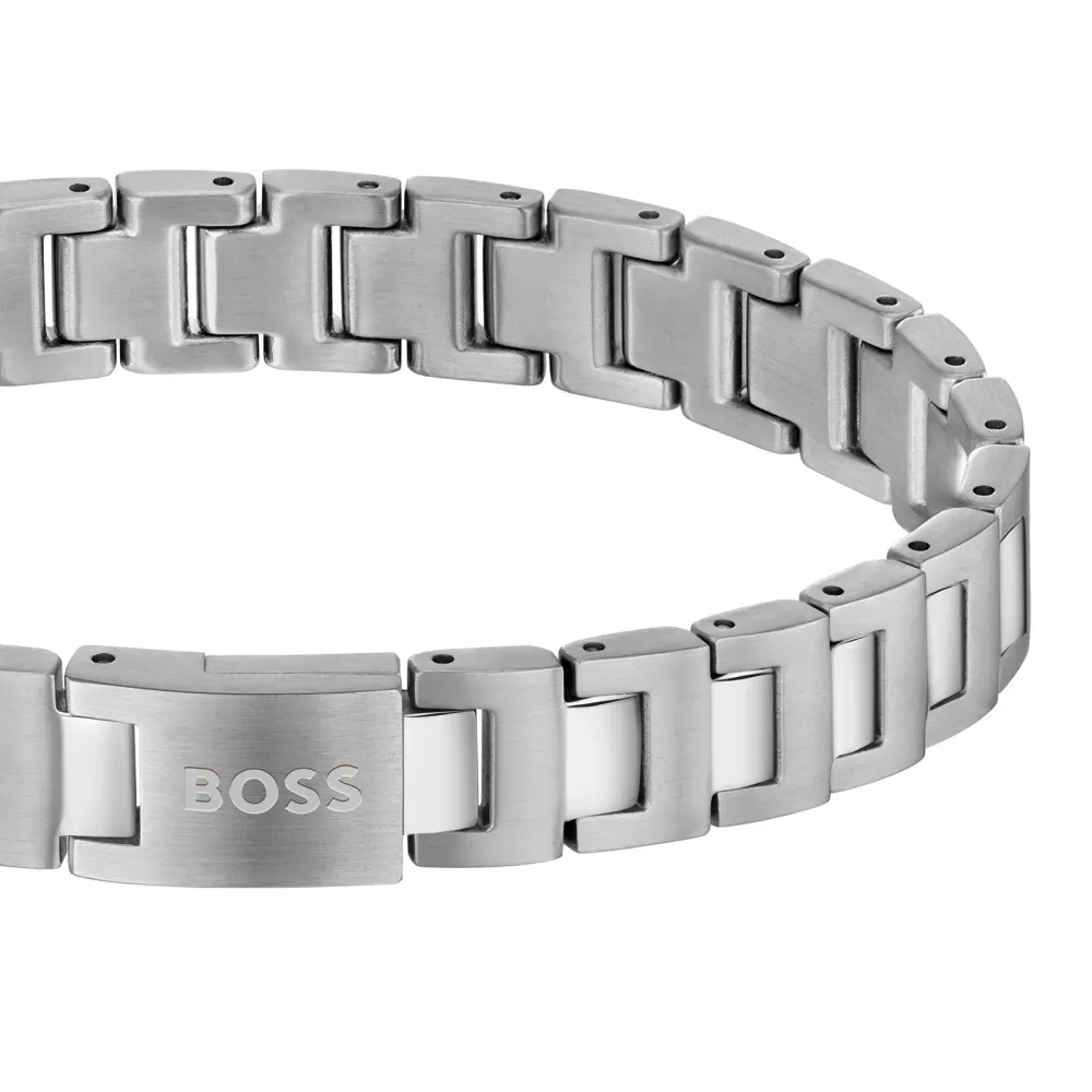 Boss Gents BOSS Candor Stainless Steel Bracelet detail 3