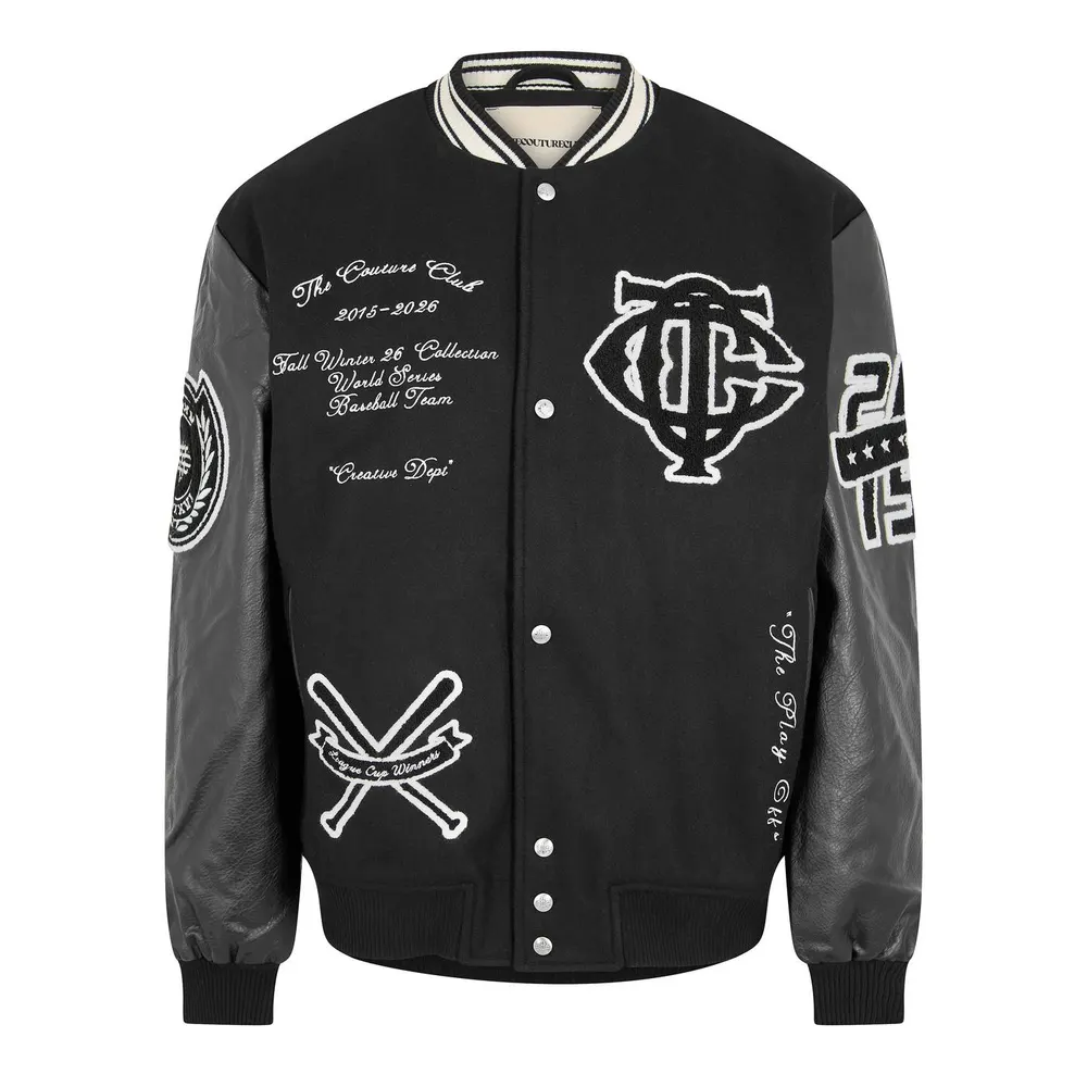 The Couture Club Men's Varsity Jacket