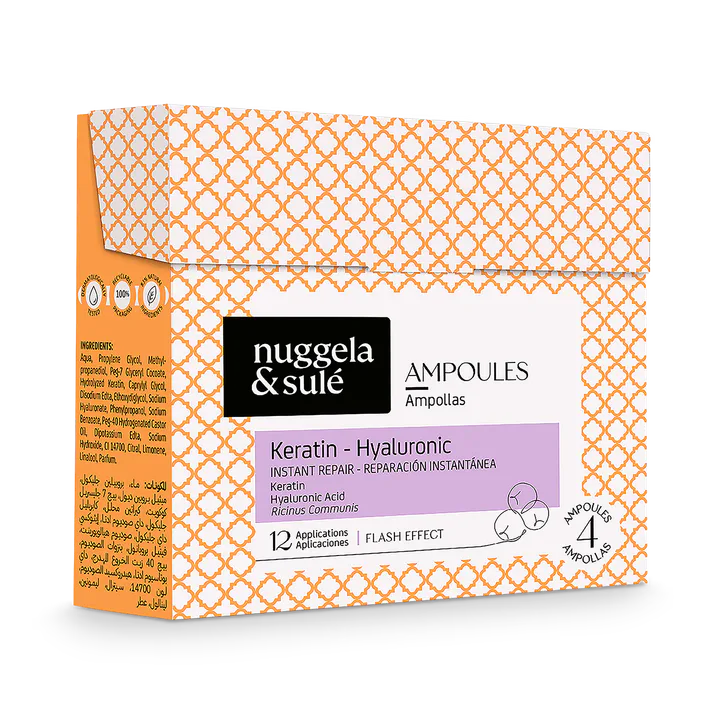 Nuggela & Sule Keratin Hyaluronic Pack 4 (4 x 10 ml) detail 3