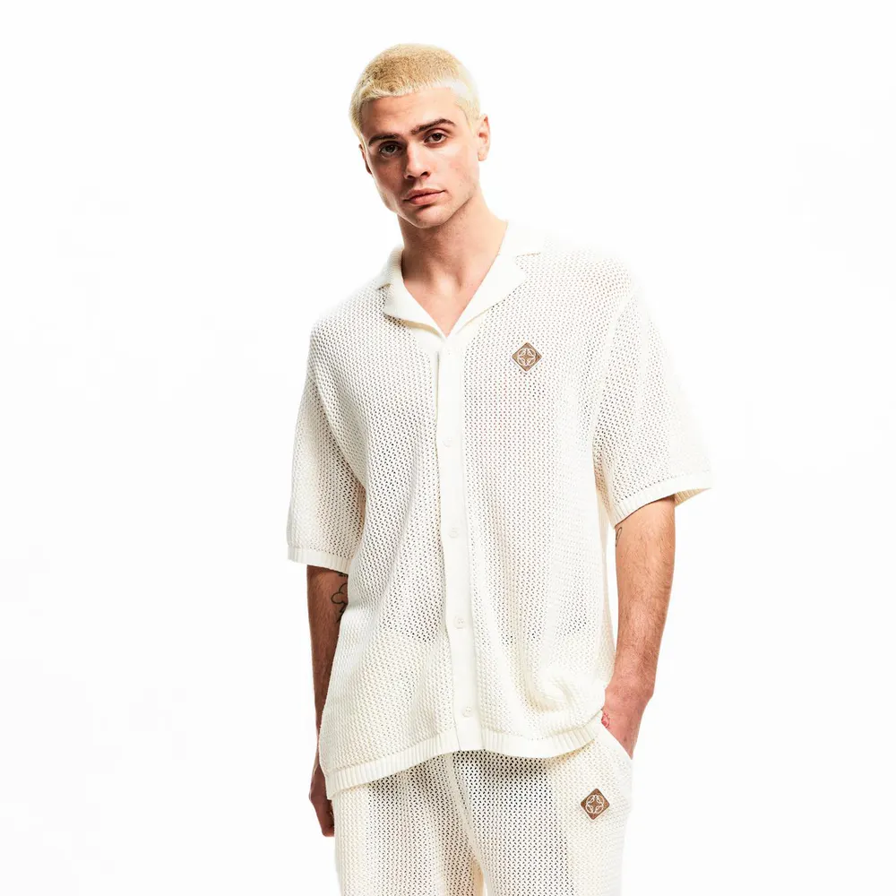 BELIER Men's Short Sleeve Plain Shirt detail 3