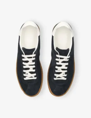 JAK Flow Suede Low-Top Trainers - EUR 40 / 6 UK MEN in Navy, additional product view 2