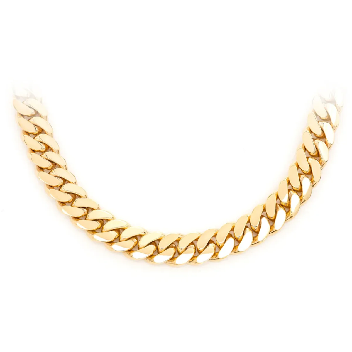 For Him Miami Cuban Gold Chain in 8mm / Rose Gold / 22" – Chain