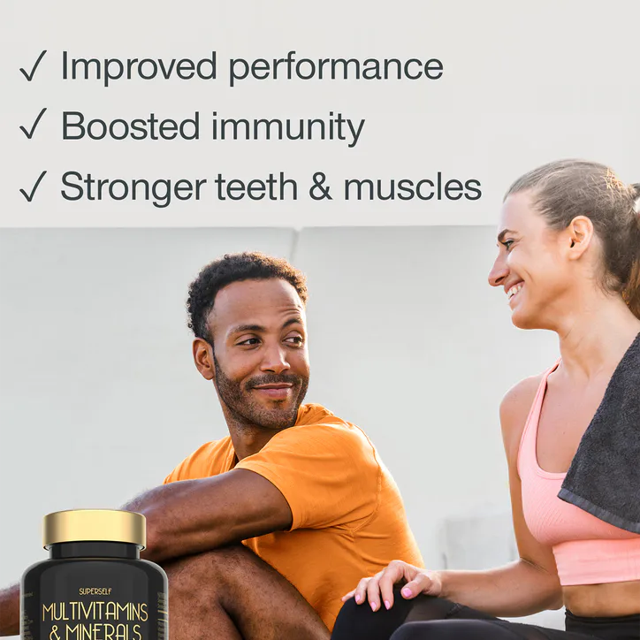 SuperSelf Multivitamin with Omega 3, Vitamins & Minerals 60 Tablets, additional product view 3