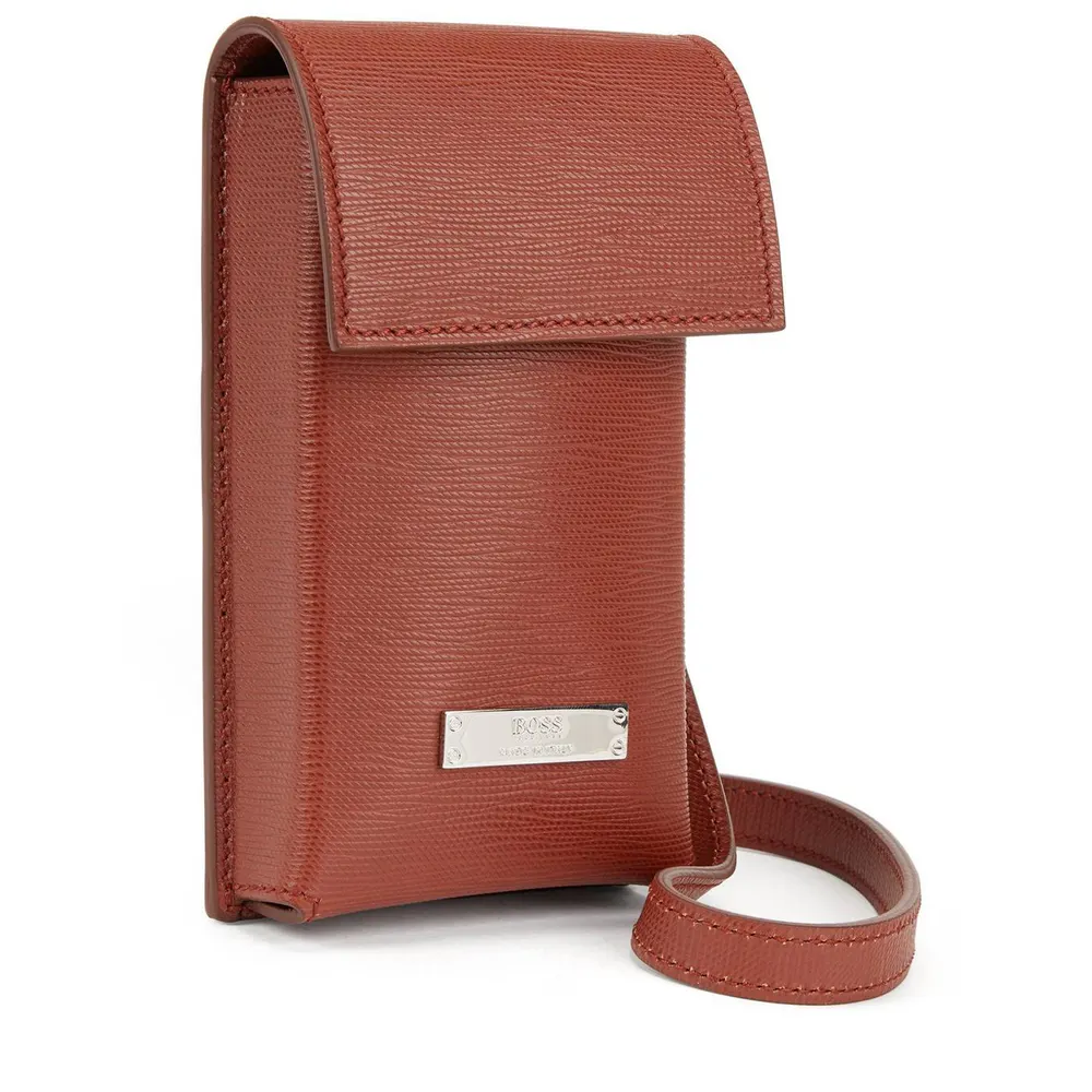 Boss Men's Gallerya Signature Logo Pouch detail 2