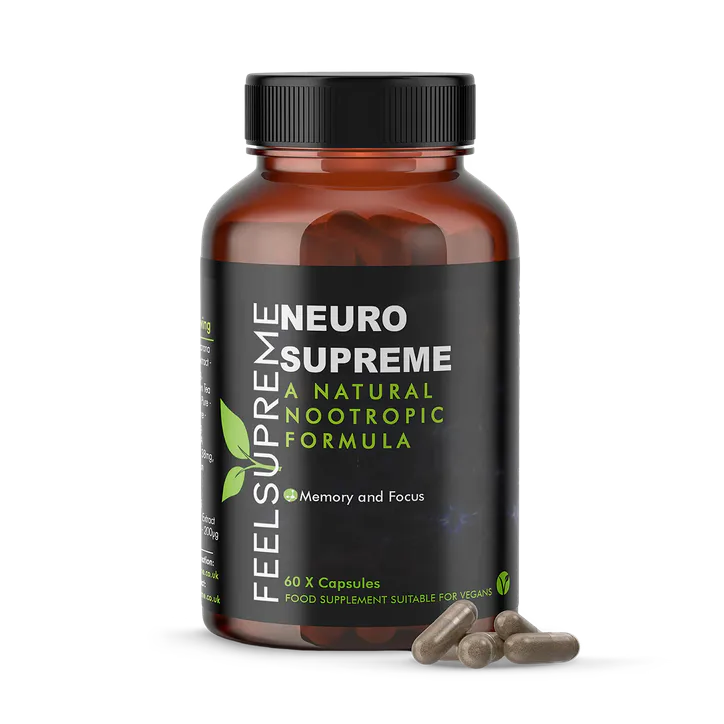 Feel Supreme Neuro Supreme / Natural Nootropic Formula 60 Caps
