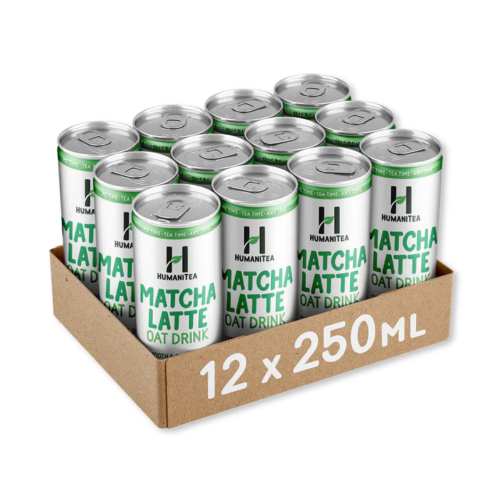 HumaniTea Cold Brew Matcha Latte - 12x250ml