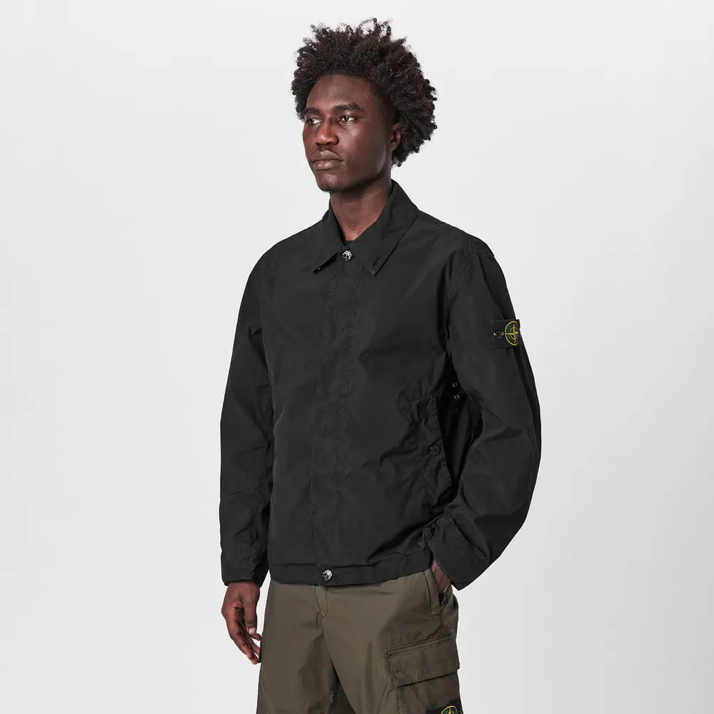 Stone Island Men's Light Compact Long Sleeve Field Jacket detail 3