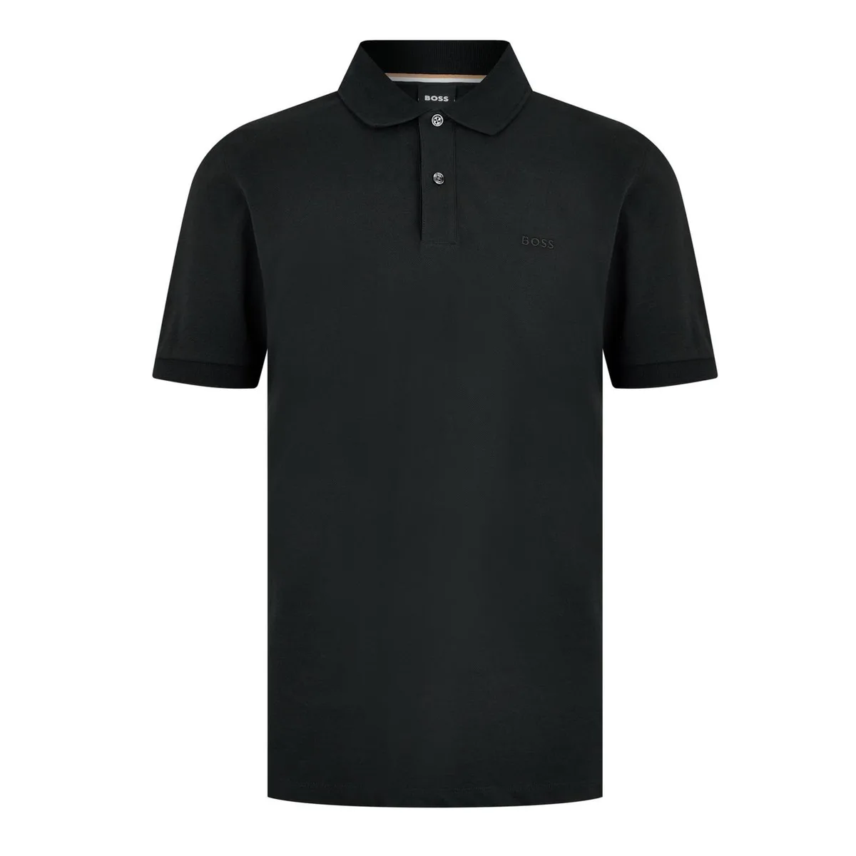 Boss Mens BOSS BLACK Pallas Polo Iconic Logo Embroidered Shirt