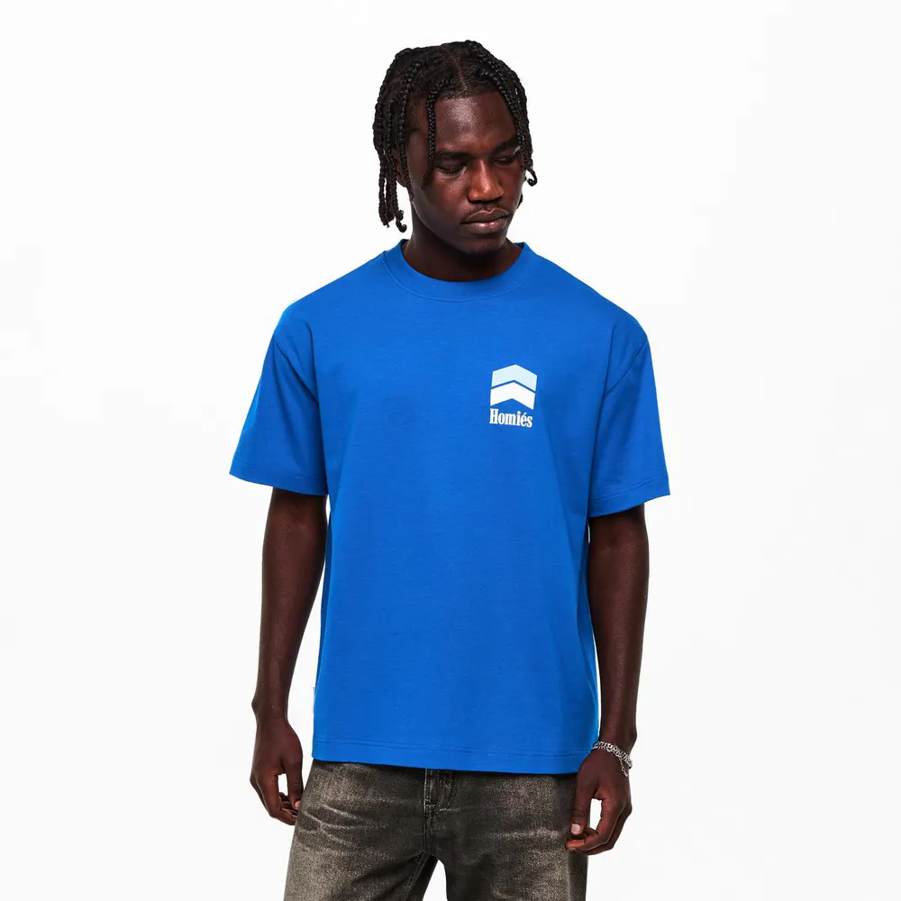 Homies Marbella HOMIES RACING T-SHIRT COBALT BLUE in Cobalt Blue, additional product view 3