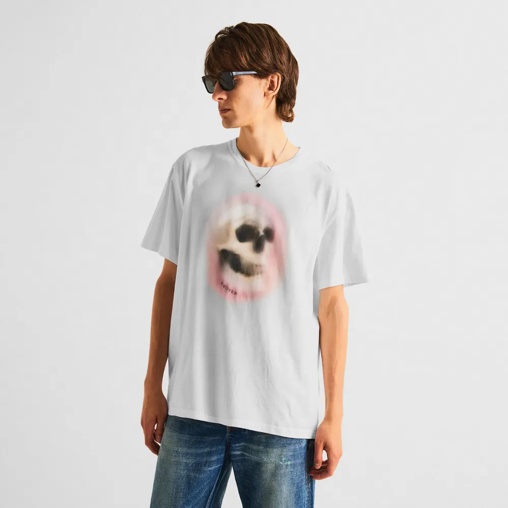 Alexander McQueen Alex Skull Tee Sn64 detail 3
